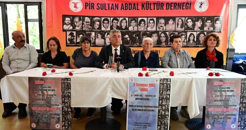 Pir Sultan Abdal Kültür Derneği: ‘2 Temmuz’da bir kez daha Sivas’tayız’