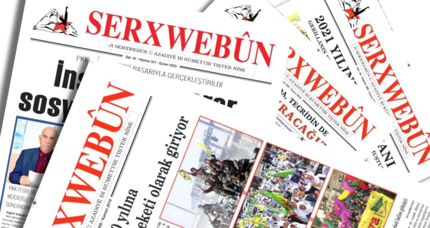 PKK’ın 47 yıllık yayın organı Serxwebûn kapandı