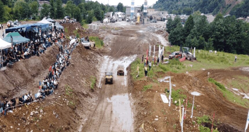 Rize’de Off- road yarışları nefes kesti