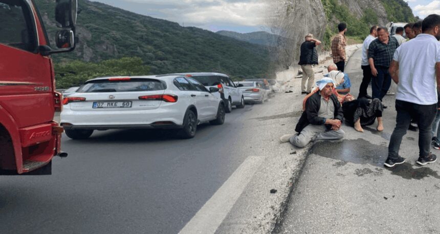 Sakarya’da kazada 3 kişi yaralandı