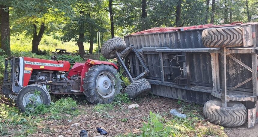 Sakarya’da traktör devrildi: Talihsiz sürücü 10 günlük yaşam savaşını kaybetti.