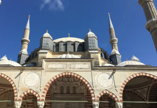 Selimiye Camii'nde hat krizi çıktı