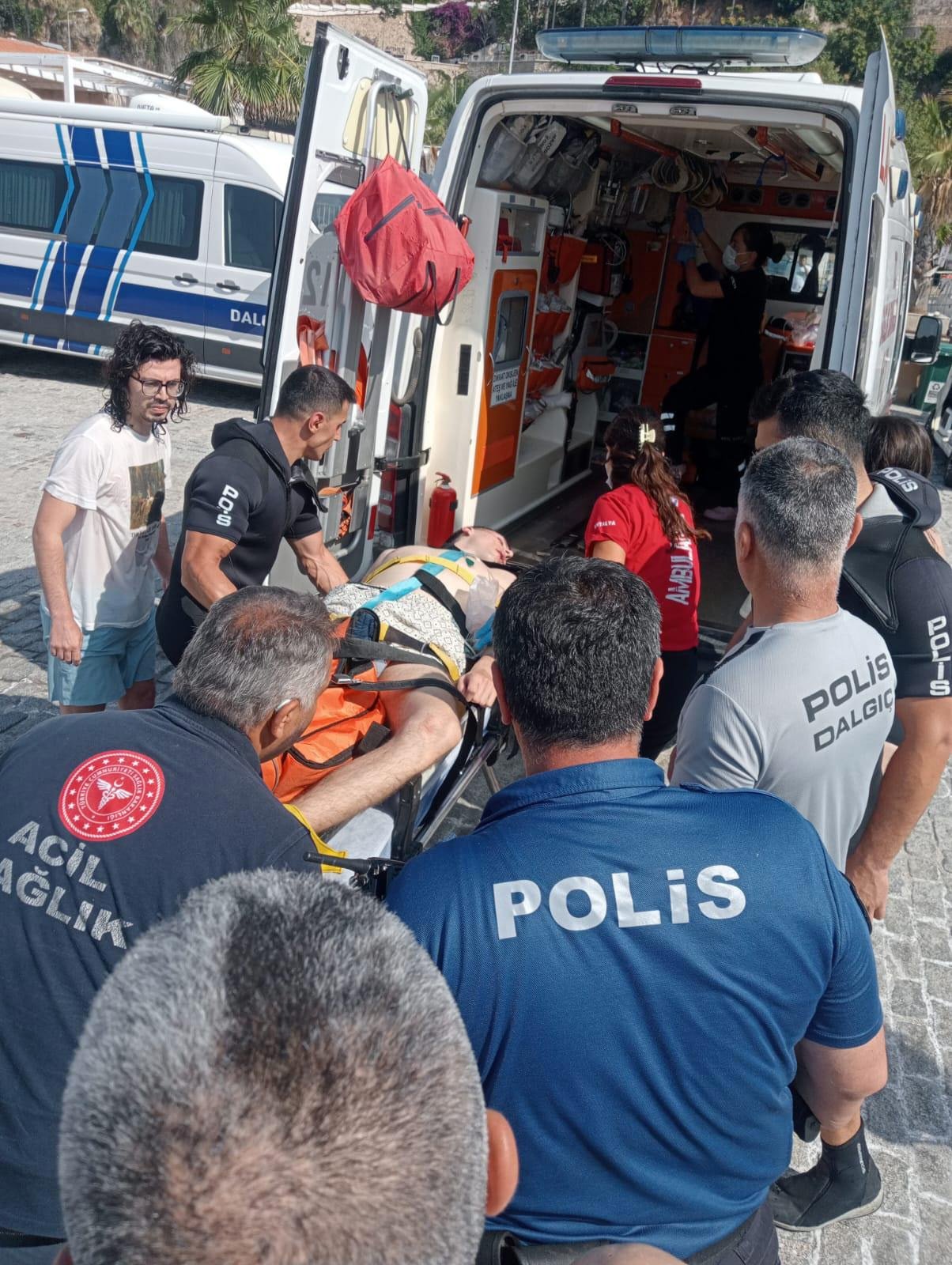 SUP board yaparken denizde fenalaştı ölümle burun buruna geldi