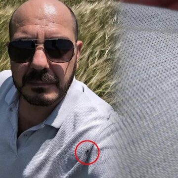 Tarlada selfie yaparken öyle bir şey fark etti ki… Aniden harekete geçti