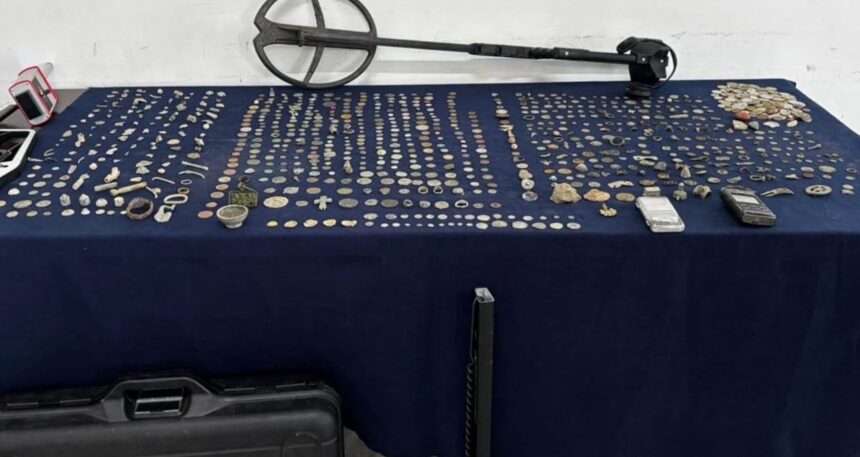 Tekirdağ’da 1014 sikke ele geçirildi