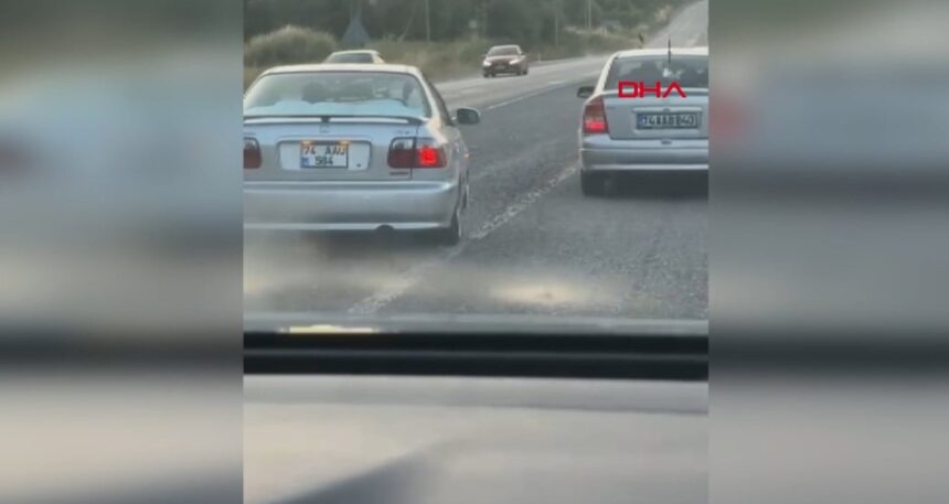 Ters yöne giren sürücüye 15 bin TL ceza