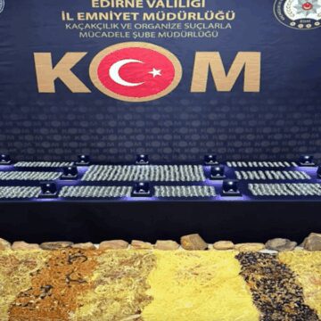 TIR’da 50 milyon TL değerinde kehribar ile pırlantalar yakalandı