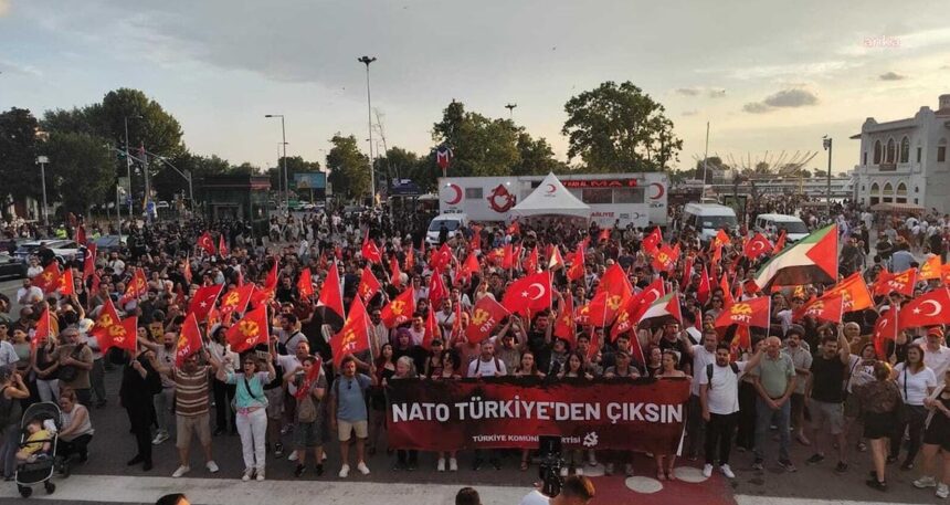TKP’den ‘Türkiye NATO’dan çıksın’ eylemi