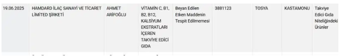 Ünlü baharat markasında 'Vitamin' skandalı: Bakanlık etiket oyununu ifşa etti