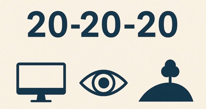 Uzmanı bu basit yöntemi önerdi: 20-20-20 kuralı