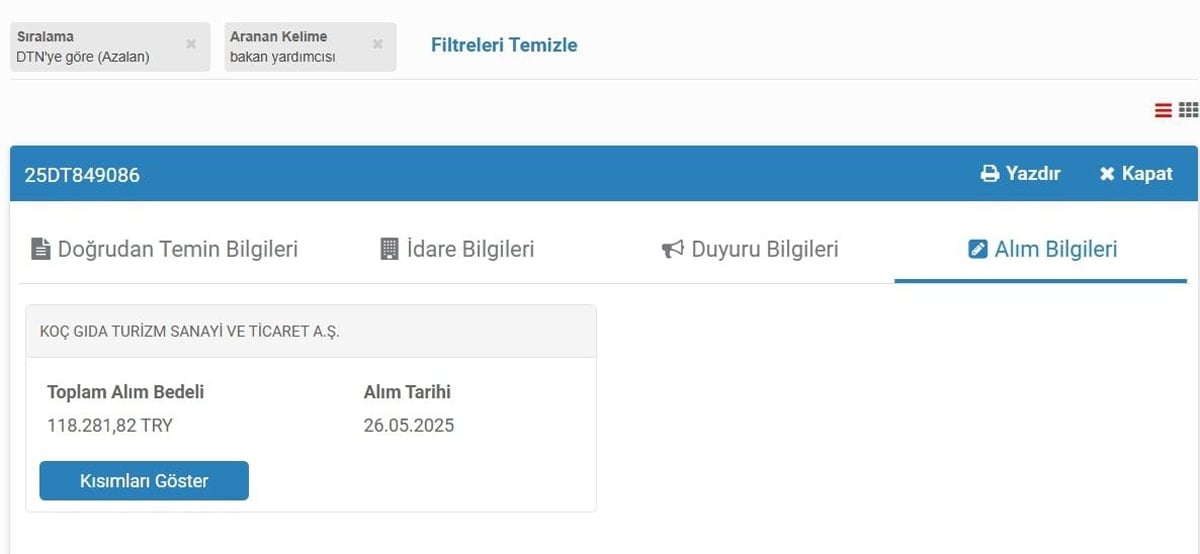 Valilik bütçesiyle ziyafet çektiler
