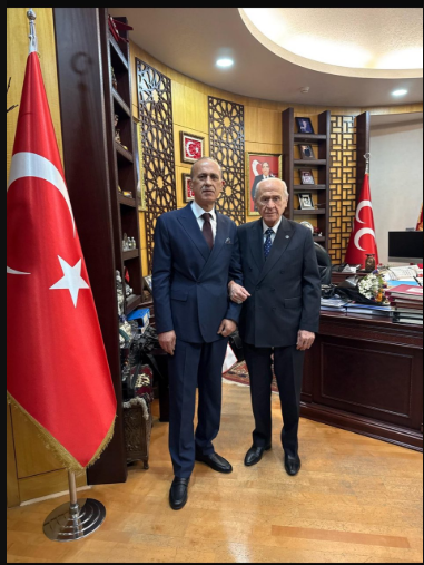 13 yıldır hapisteydi, Bahçeli'yi ziyaret etti