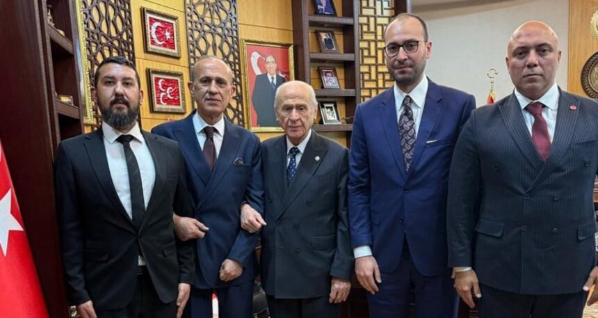 13 yıldır hapisteydi, Bahçeli’yi ziyaret etti
