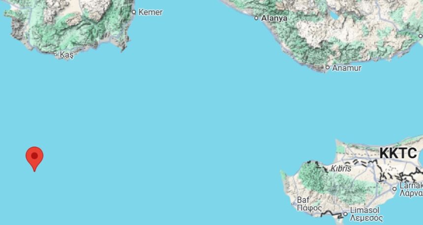 Akdeniz güne depremle başladı