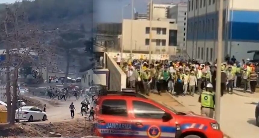 Akkuyu işçilerine jandarmalı, TOMA’lı sert müdahale