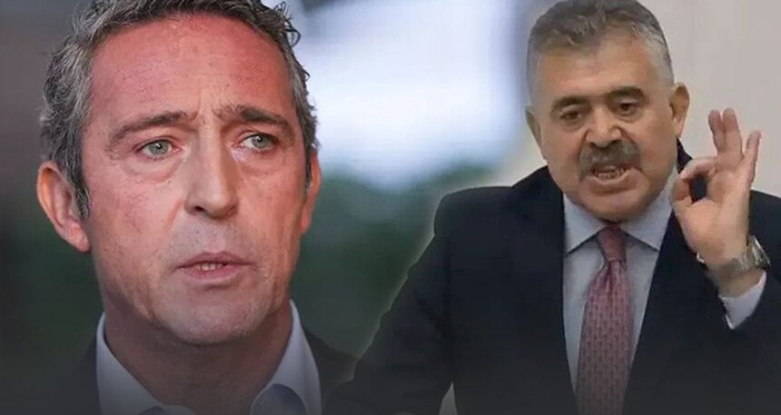 AKP’li vekilden Ali Koç’a çok sert tepki!