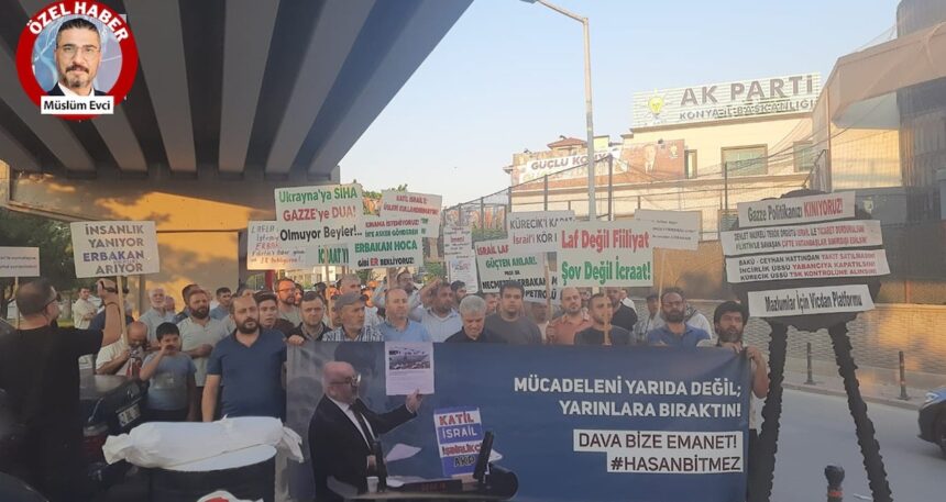 AKP’ye kalesinde şok protesto