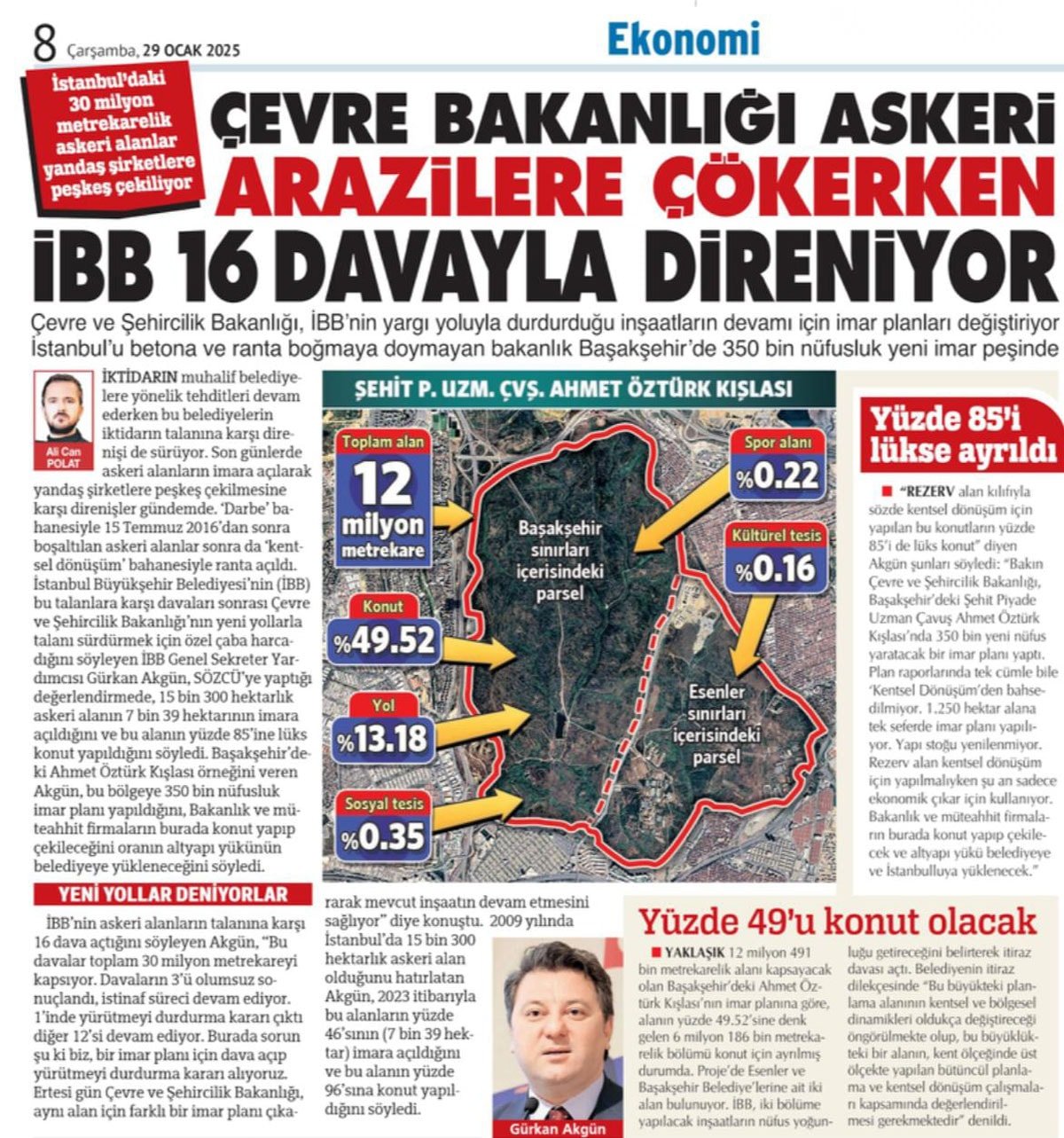 Askeri kışla hisse senedi oldu