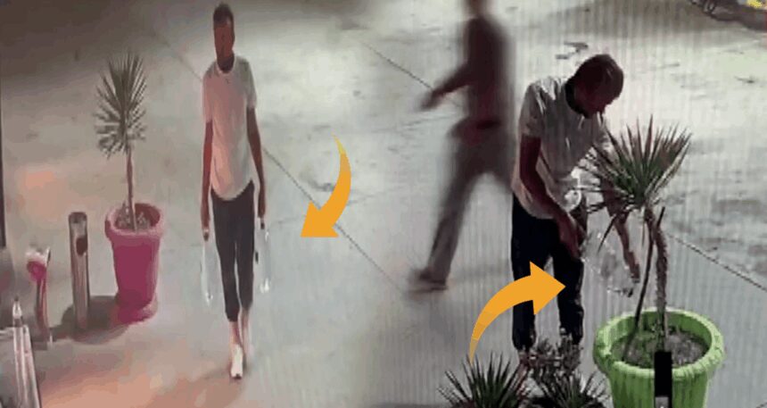 Bursa’yı yakan hain kamerada! Suları boşaltıp, benzin doldurmuş
