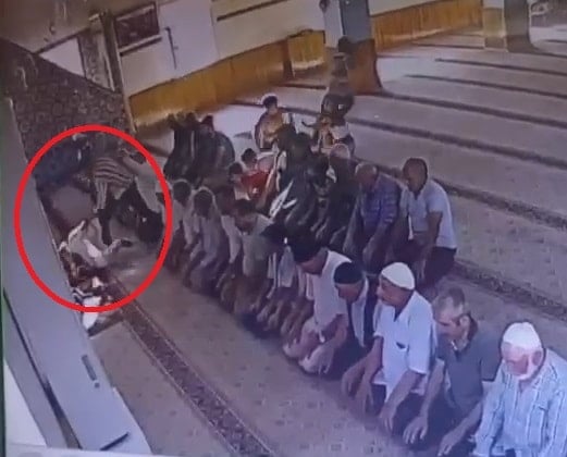 Camideki korkunç cinayetin görüntüleri ortaya çıktı