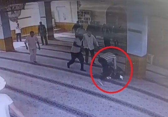 Camideki korkunç cinayetin görüntüleri ortaya çıktı