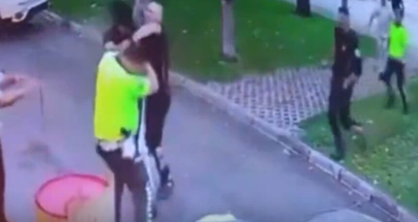 Çorbacılardan polislere meydan dayağı