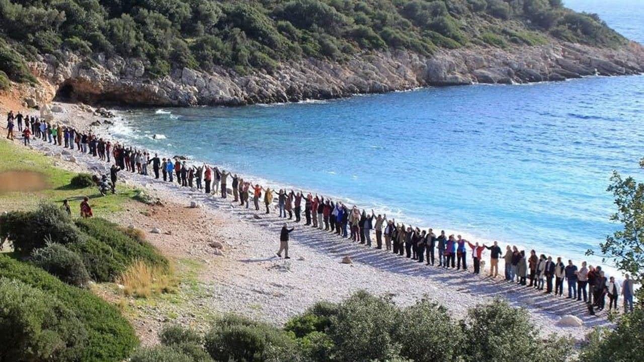 Datçalılar Özel Çevre Koruma Alanı’nın ranta ve talana açılmasına tepki gösterdi
