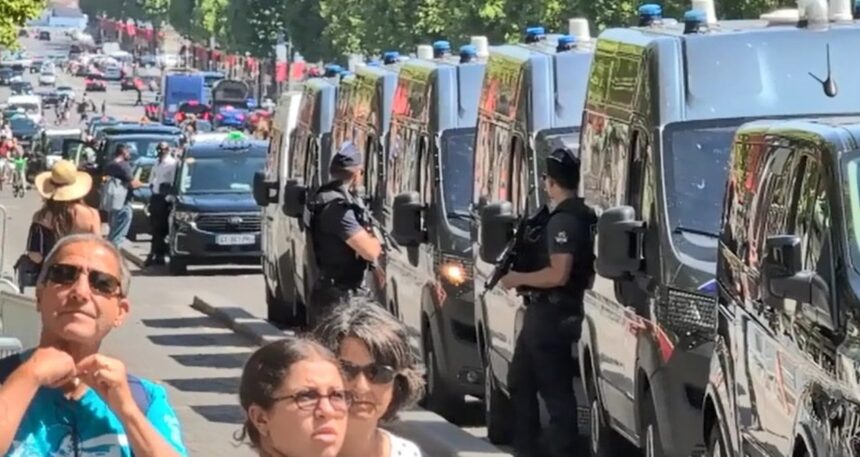 Dev final öncesi Paris’te kırmızı alarm