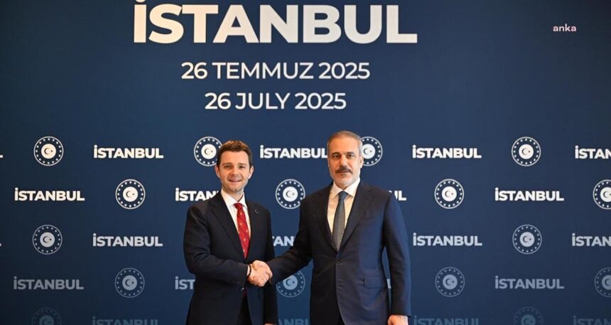 Dışişleri Bakanı Hakan Fidan Kuzey Makedonyalı mevkidaşıyla görüştü
