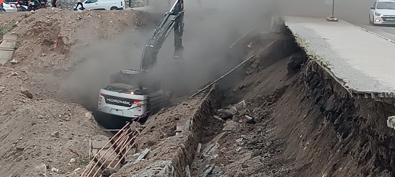 Doğal gaz hattında korkutan patlama! Şehirde gaz akışı kesildi
