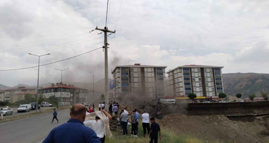 Doğal gaz hattında korkutan patlama! Şehirde gaz akışı kesildi