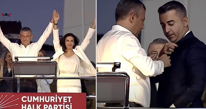 Evrim Rızvanoğlu ile Cem Avşar CHP’ye katıldı