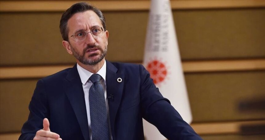 Fahrettin Altun’dan Mahir Başarır’a tepki