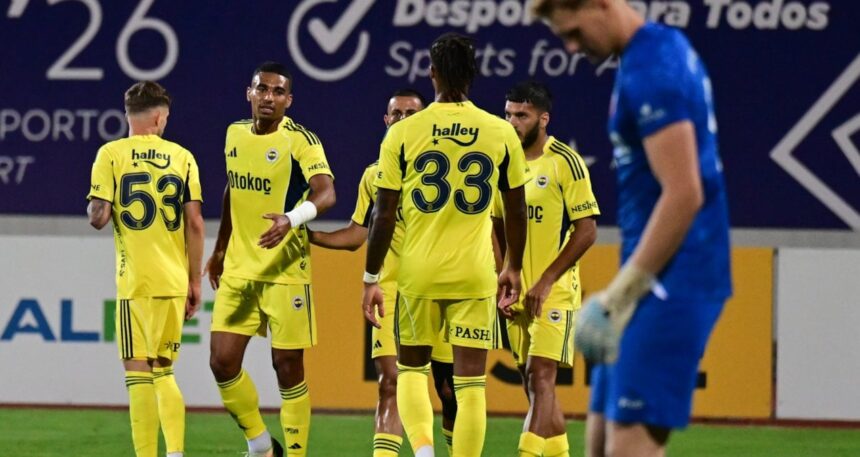 Fenerbahçe ikinci yarı açıldı