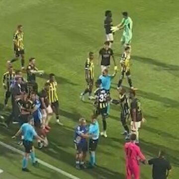 Fenerbahçe’nin hazırlık maçında kavga