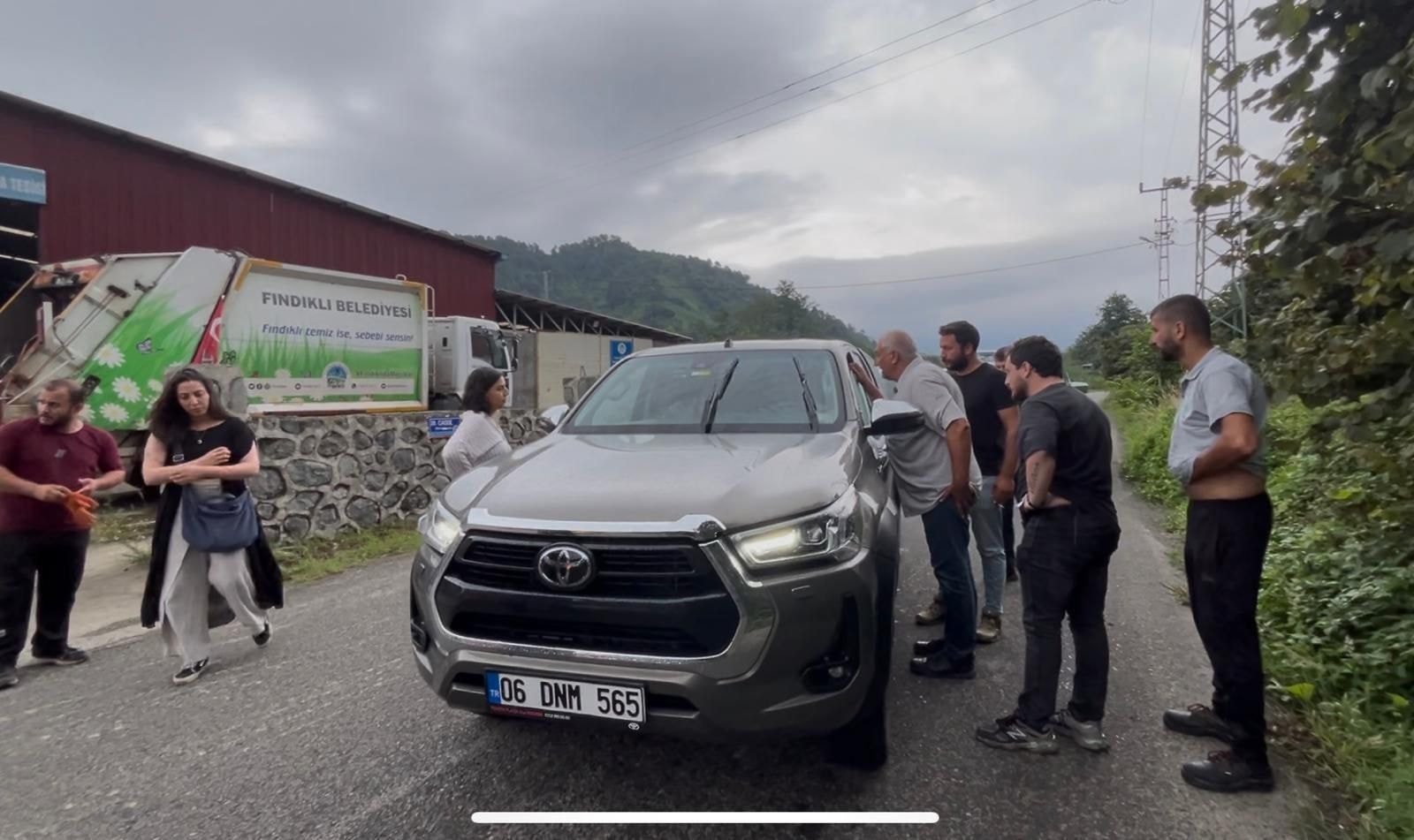 Fındıklı'da madencilik talanına tepki