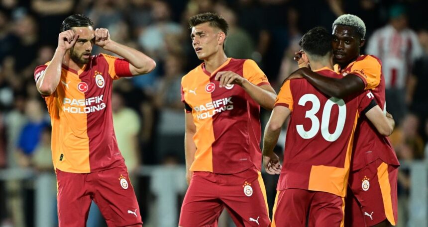Galatasaray’dan 5 golü prova
