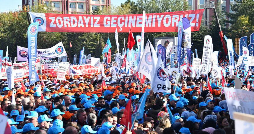 Gemileri yaktık geri dönüş yok. İşçi greve çıkıyor