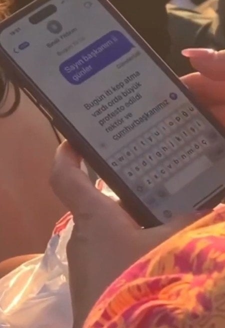 Gizemli kadın öğrencileri Binali Yıldırım'a ihbar etti