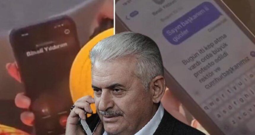 Gizemli kadın öğrencileri Binali Yıldırım’a ihbar etti