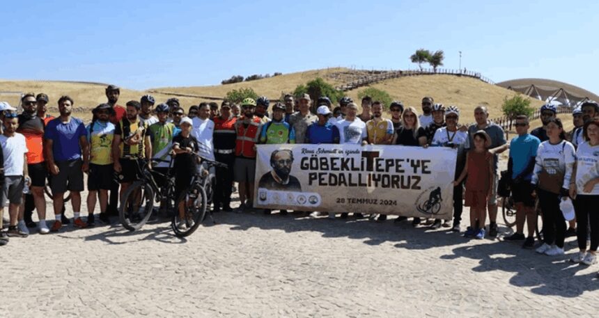 Göbeklitepe’yi insanlık tarihine kazandıran Prof. Dr. Schmidt anısına pedal çevirdiler