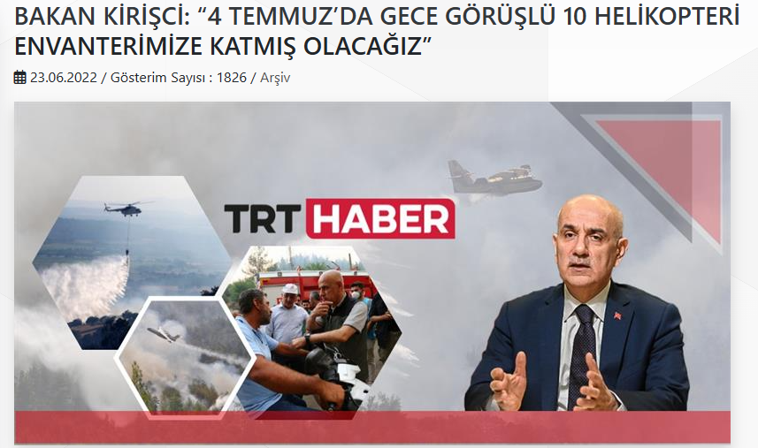 Herkes bu soruyu soruyor: Gece görüşlü yangın helikopterleri nerede? 1 Herkes bu soruyu soruyor: Gece görüşlü yangın helikopterleri nerede?