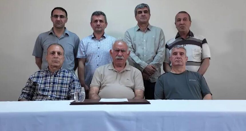 İmralı’da Teröristbaşına aile ziyareti