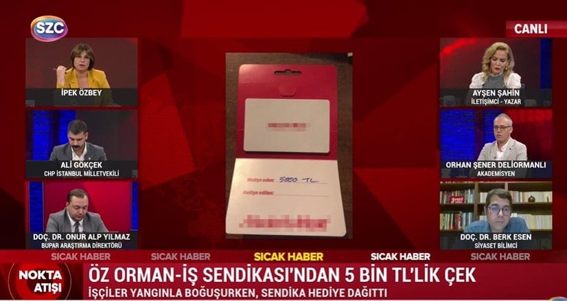 İşçiler yangında ölürken Orman İş Sendikasından gazetecilere sus payı! SÖZCÜ TV'den tepki
