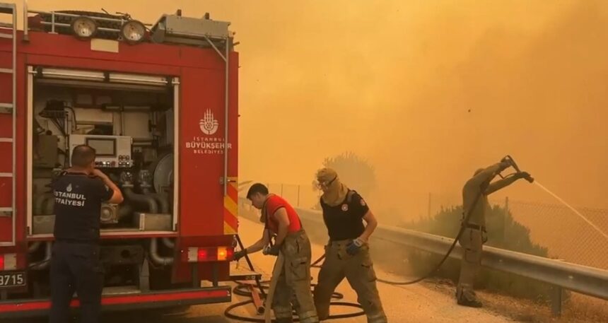 İstanbul Büyükşehir Belediyesi’nde yangın seferberliği