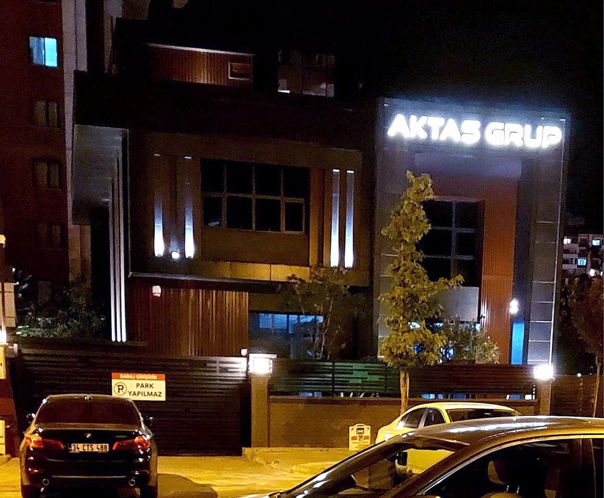 İtirafçı Aktaş evde şirketleri faaliyette