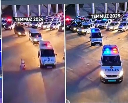 İzmir operasyonu diye paylaşılan bu görüntüler geçen yıla ait çıktı