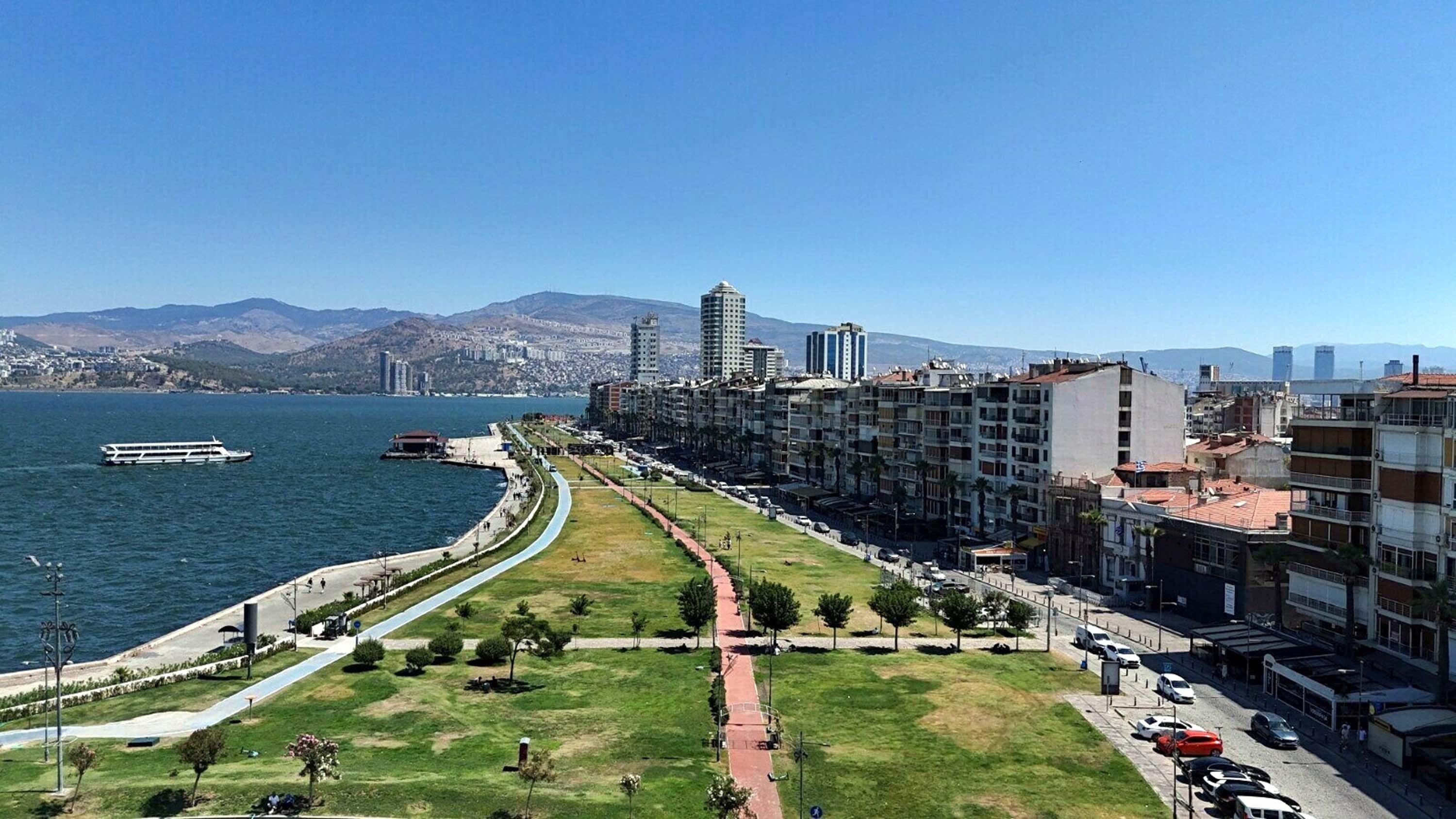 İzmir'de görülmemiş manzara