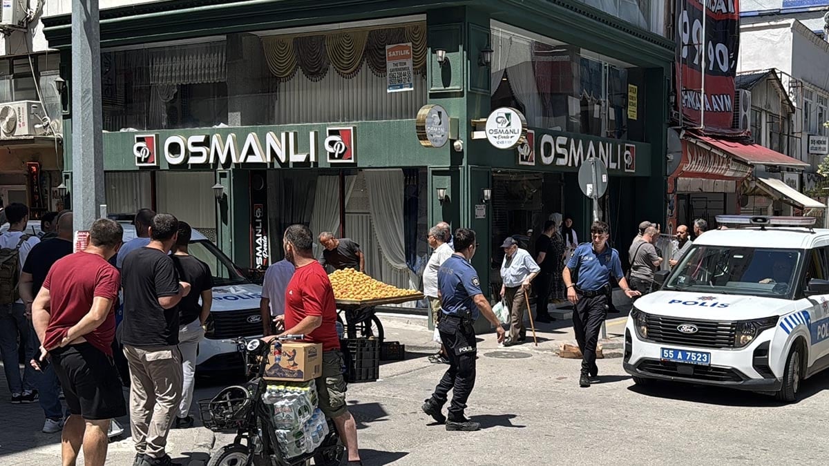 Kadın polise tekme attı, ortalık karıştı!