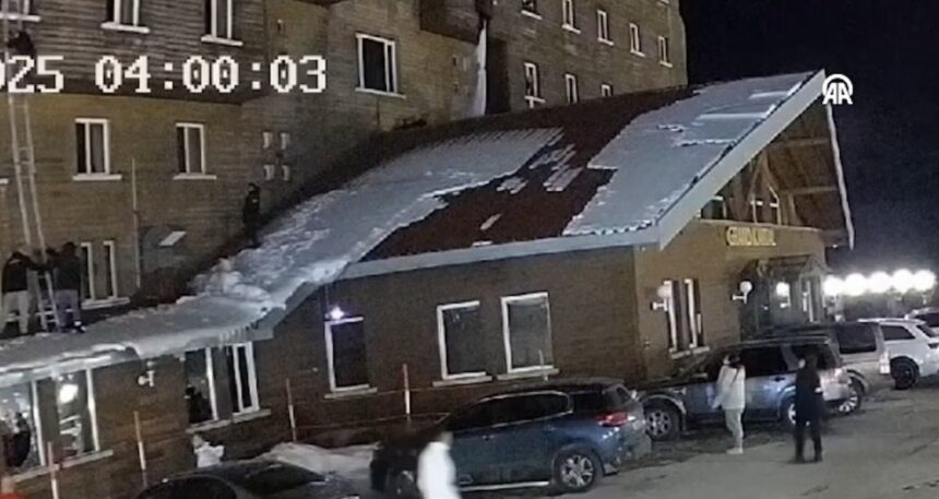 Kartalkaya’daki yangın faciasında ilişkin yeni görüntülere ulaşıldı
